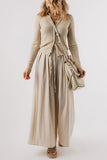 Tied Wide Leg Pants elegancydose