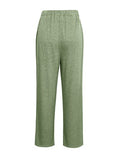 Tied Wide Leg Pants with Pockets elegancydose