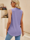 Lovelet Eyelet Notched Tank