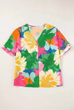 Printed Button Up Half Sleeve Shirt