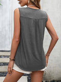 Ivy Lane Lace Contrast Scoop Neck Tank