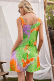 Ivy Lane Tie-Dye Sleeveless Dress with Pockets