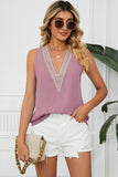 V-Neck Wide Strap Tank